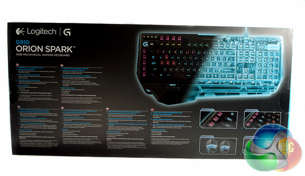 Logitech G910 ‘Orion Spark’ Mechanical Keyboard Review | KitGuru- Part 2