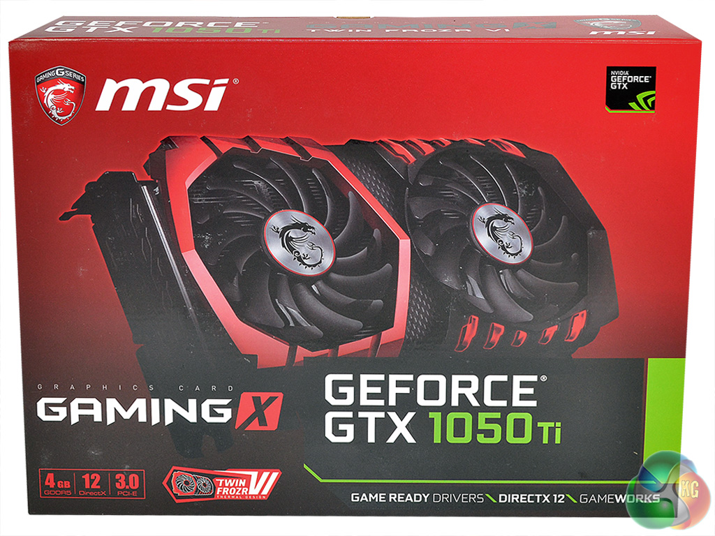 MSI GTX 1050 Ti 4GB Gaming X Review KitGuru Part 2