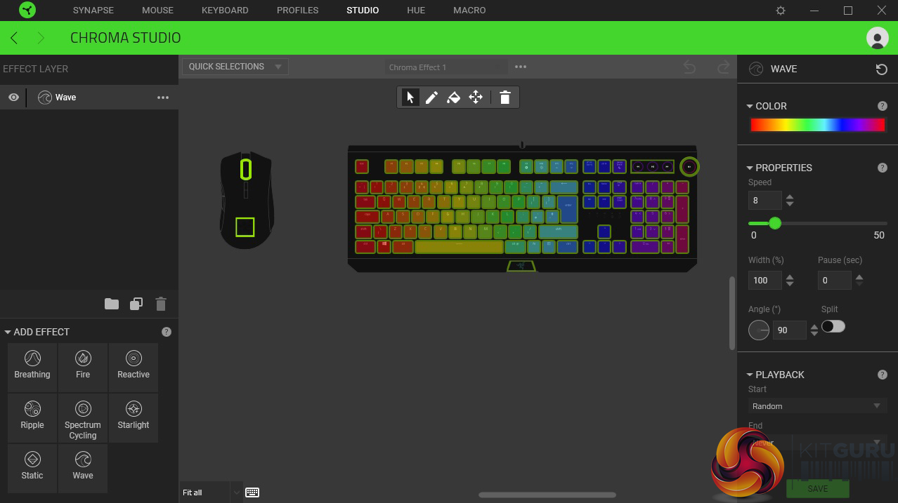 Razer BlackWidow Elite Keyboard Review KitGuru Part 3