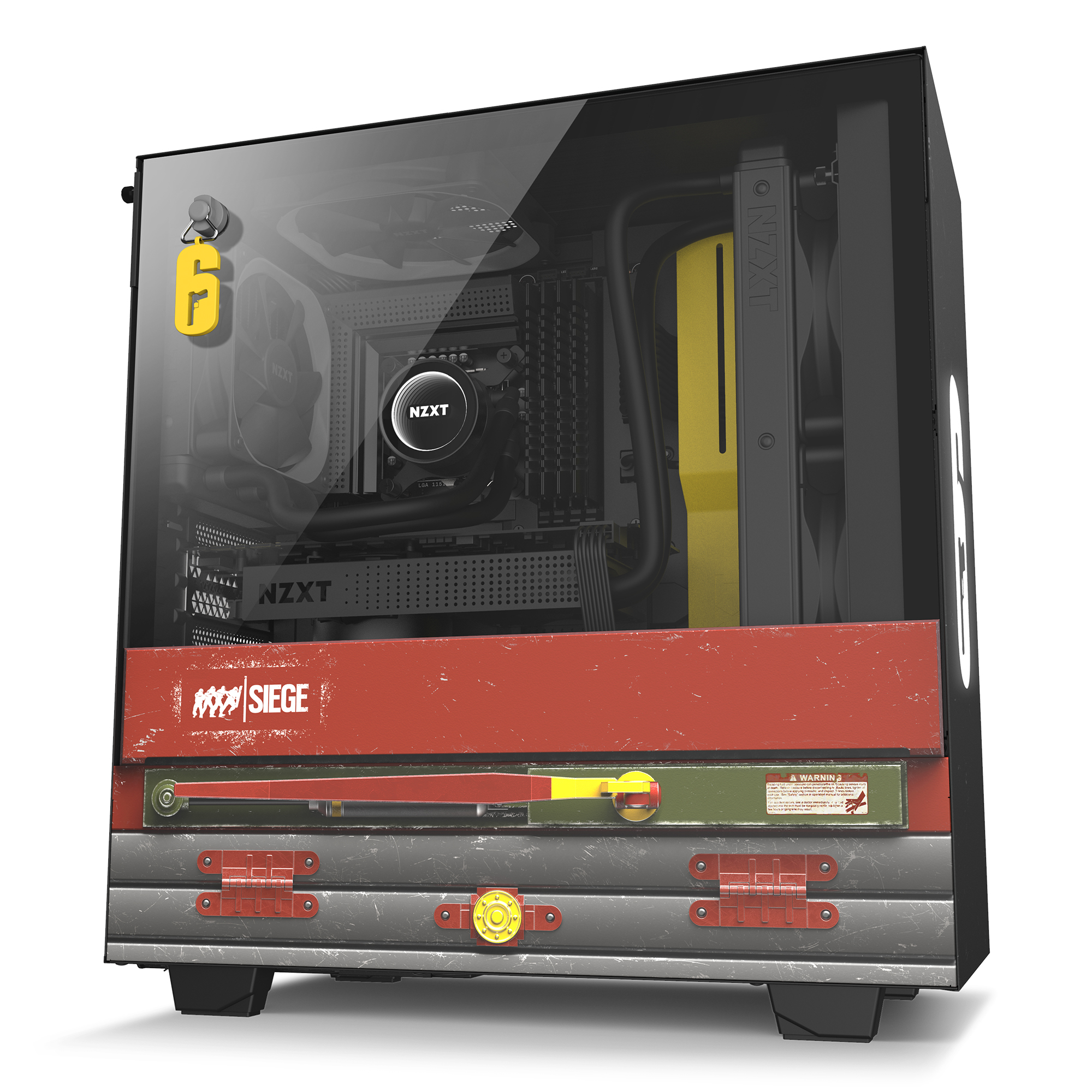 NZXT is releasing a limited edition Rainbow Six Siege themed PC case KitGuru