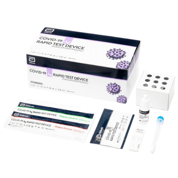 Pruebas COVID Abbott Panbio Test rápido Kit protector