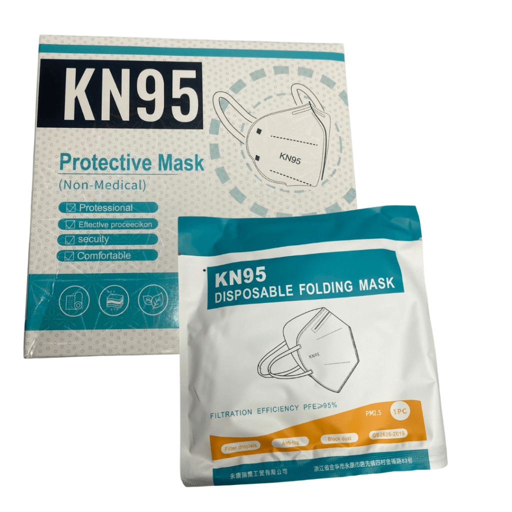 KN95 Protective Mask Mascarilla KN95 sellada al vacío Kit protector