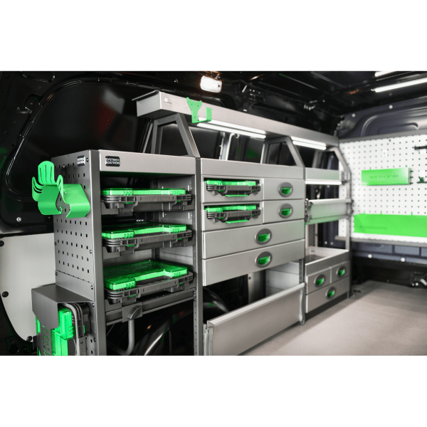 System Edstrom Van Racking Kits N Bits