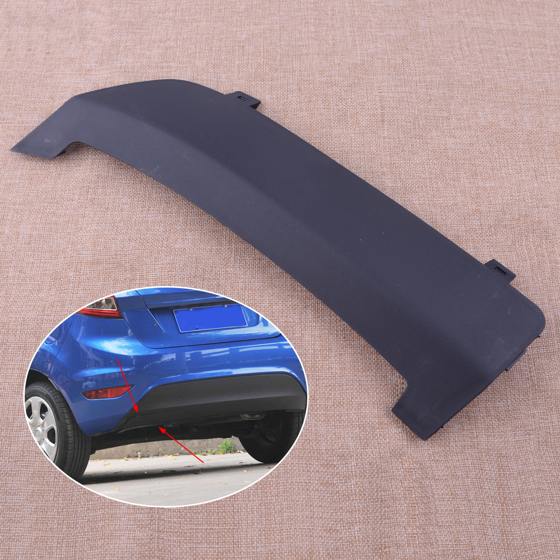 Fit for Ford Fiesta MK7 20082016 Hatchback Rear Bumper Tow Hook Cover