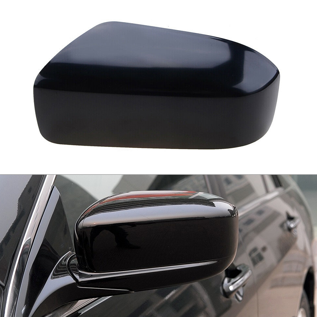 Car Left Side Rearview Wing Mirror Cover Cap Fit For Honda Accord 2003