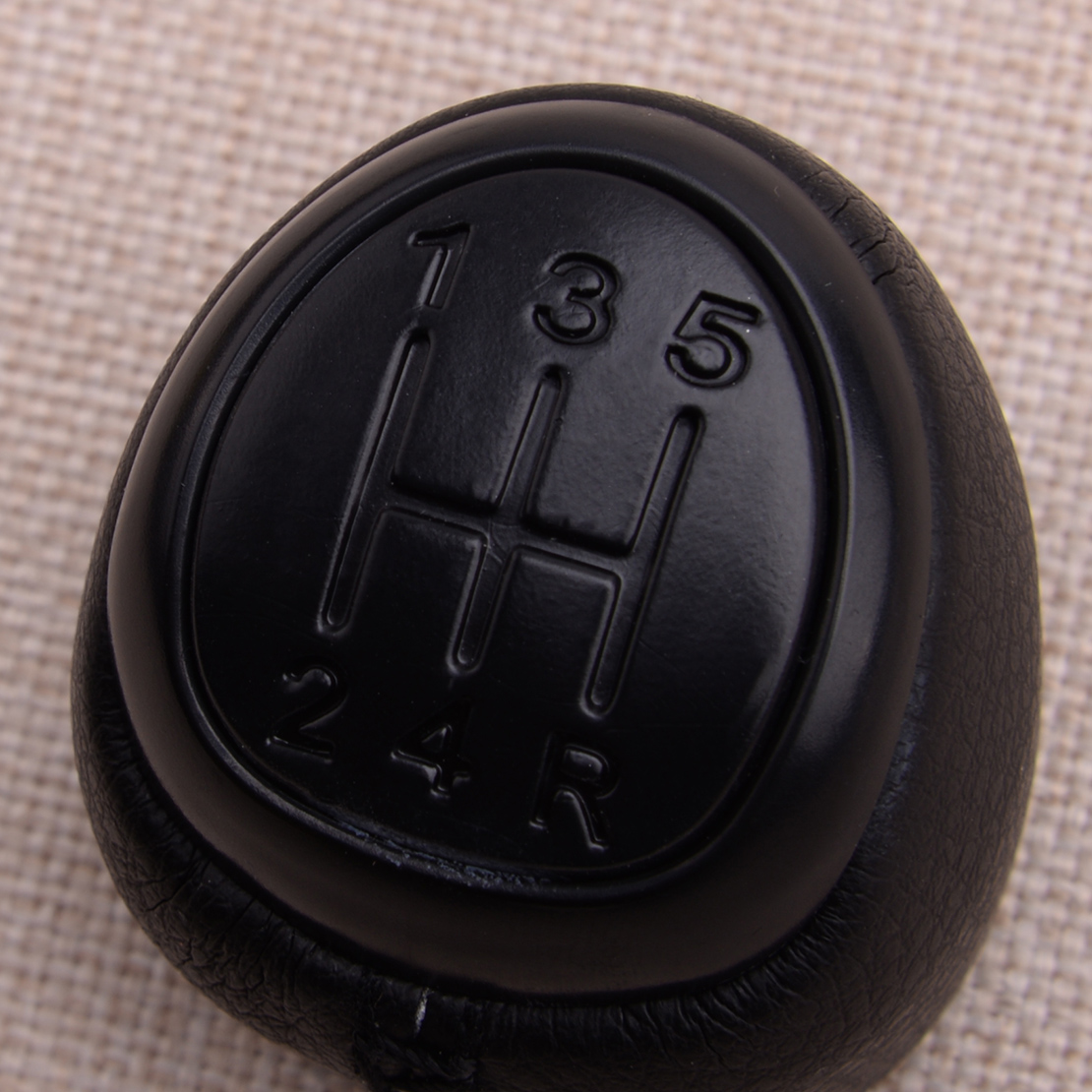 Black 5 Speed Manual Shifter Gear Shift Knob Head New Fit For SAAB 93