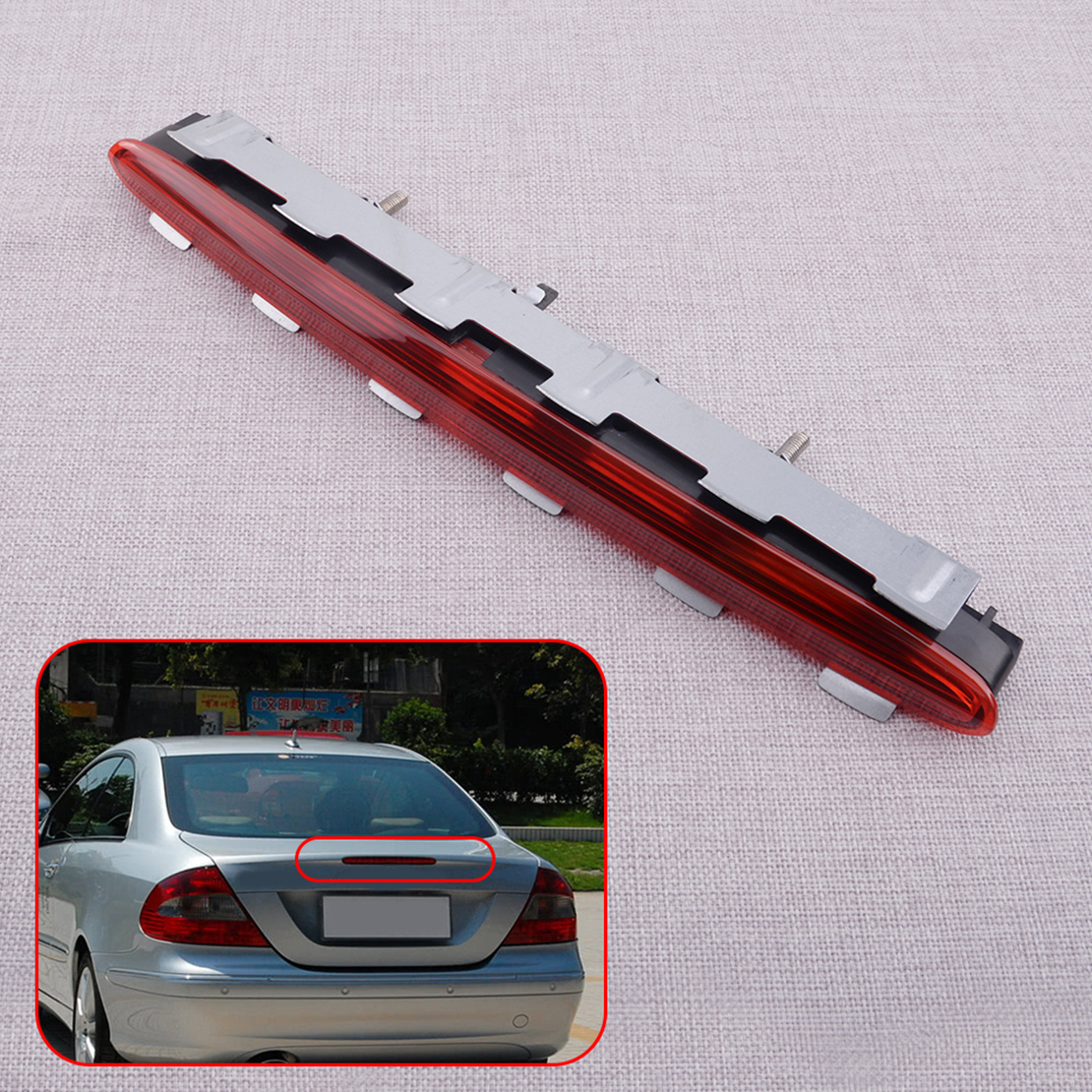 3rd Third Brake Light LED Tail Stop Light Fit For Mercedes CLK W209