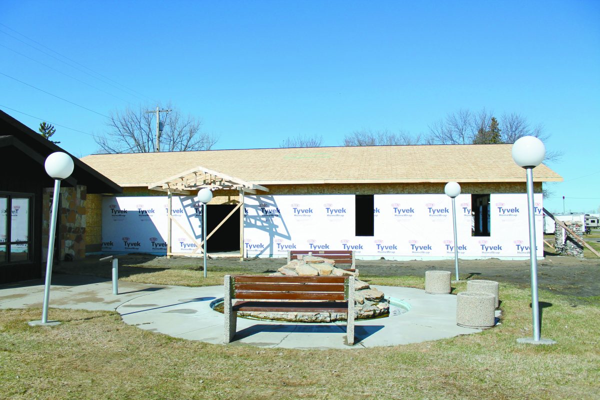 KC Museum addition quickly coming together The Kittson County Enterprise