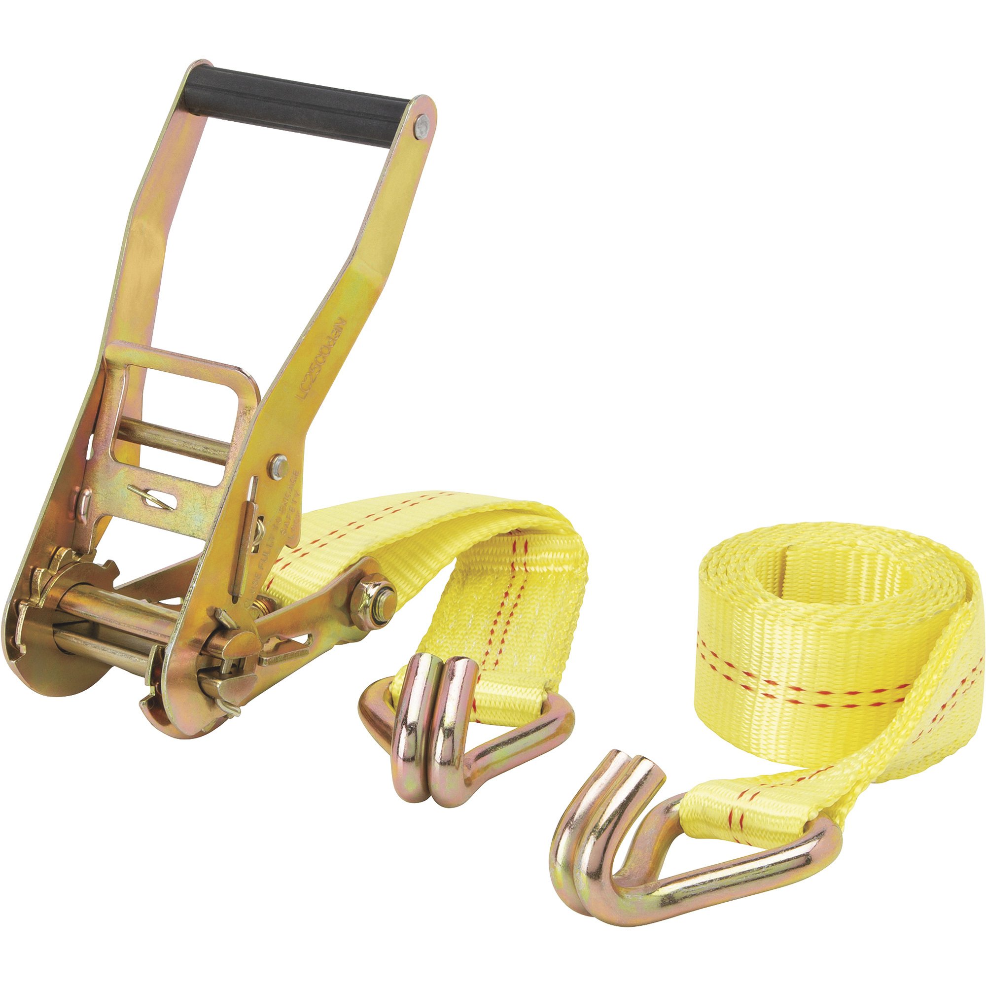 2" x 27' Ratchet Strap with J hooks STRAP2x27RJH KITTS 2023 STORE