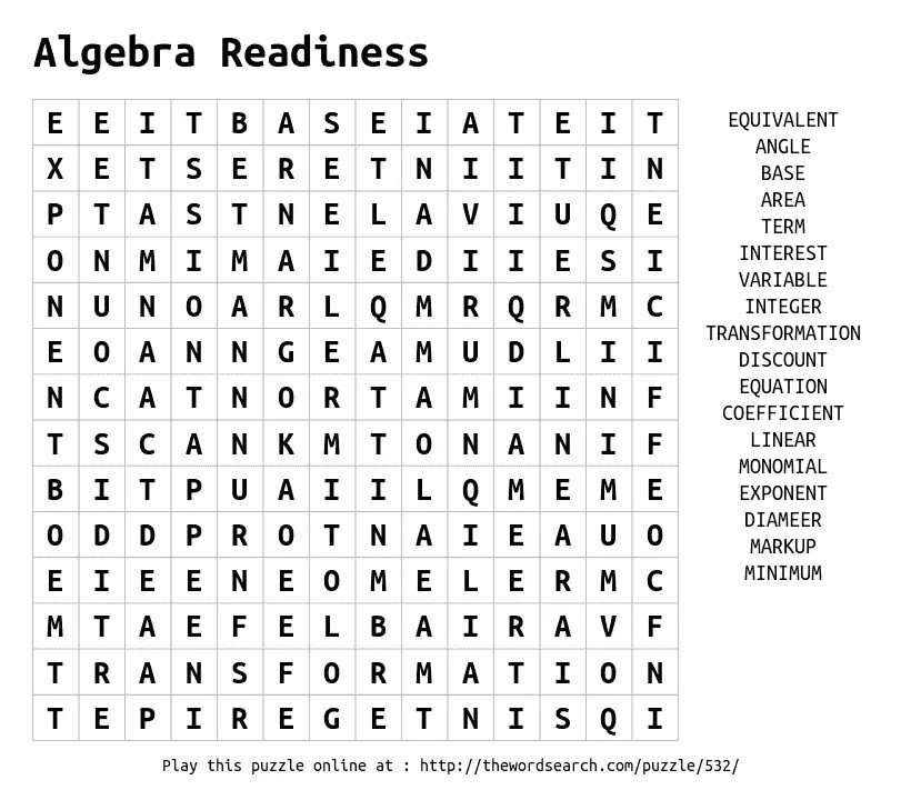 15 HeadScratching Math Word Search Puzzles Kitty Baby Love