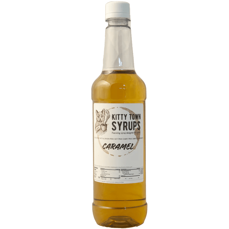 Caramel Flavoring Syrup Kitty Town Coffee