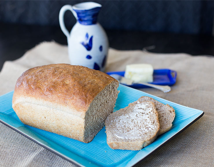 Honey whole wheat bread