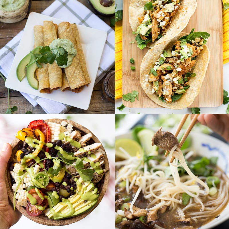 Ten Favorite Quick and Easy Recipes: A collection of some of our favorite 30-minute dinner ideas, like orange chicken, chilaquiles and shrimp scampi.