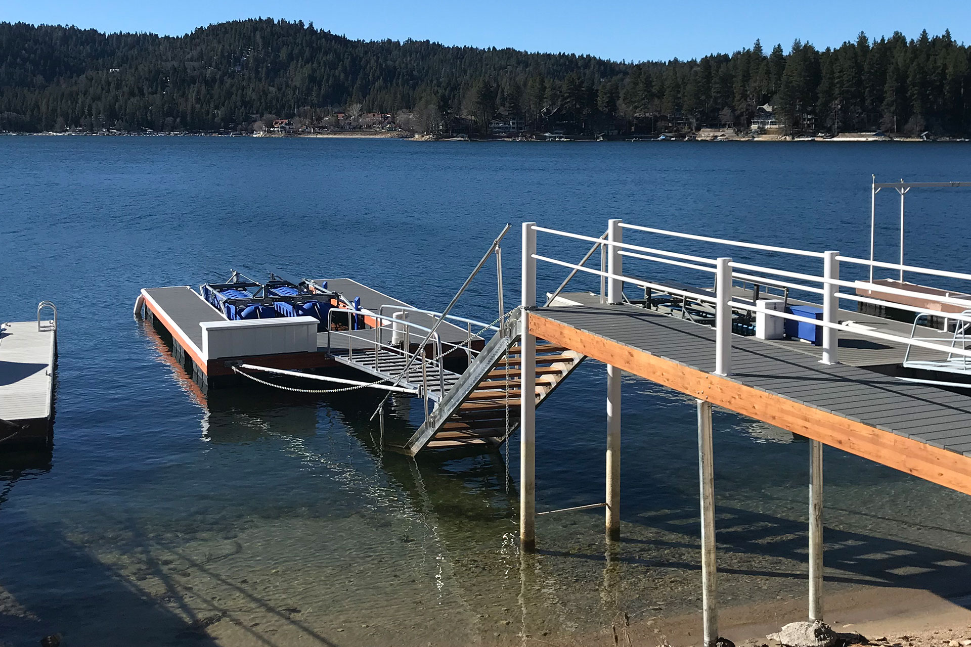 Lake Arrowhead Dock Construction Kiwi Docks