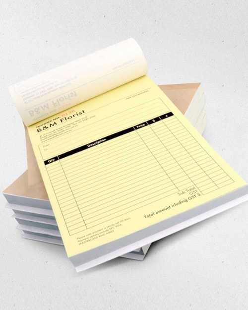 Custom Invoice Books Nz Invoice Statement Books Warehouse Stationery