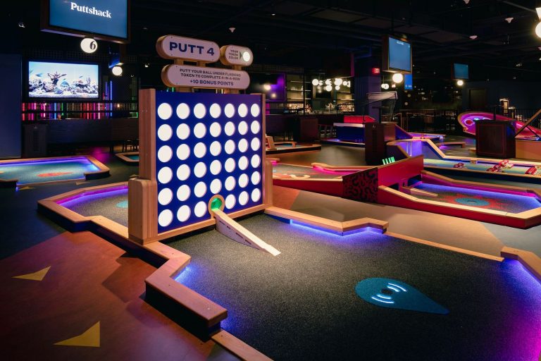 Things to Do in Atlanta PuttShack Miniature Golf of the Future