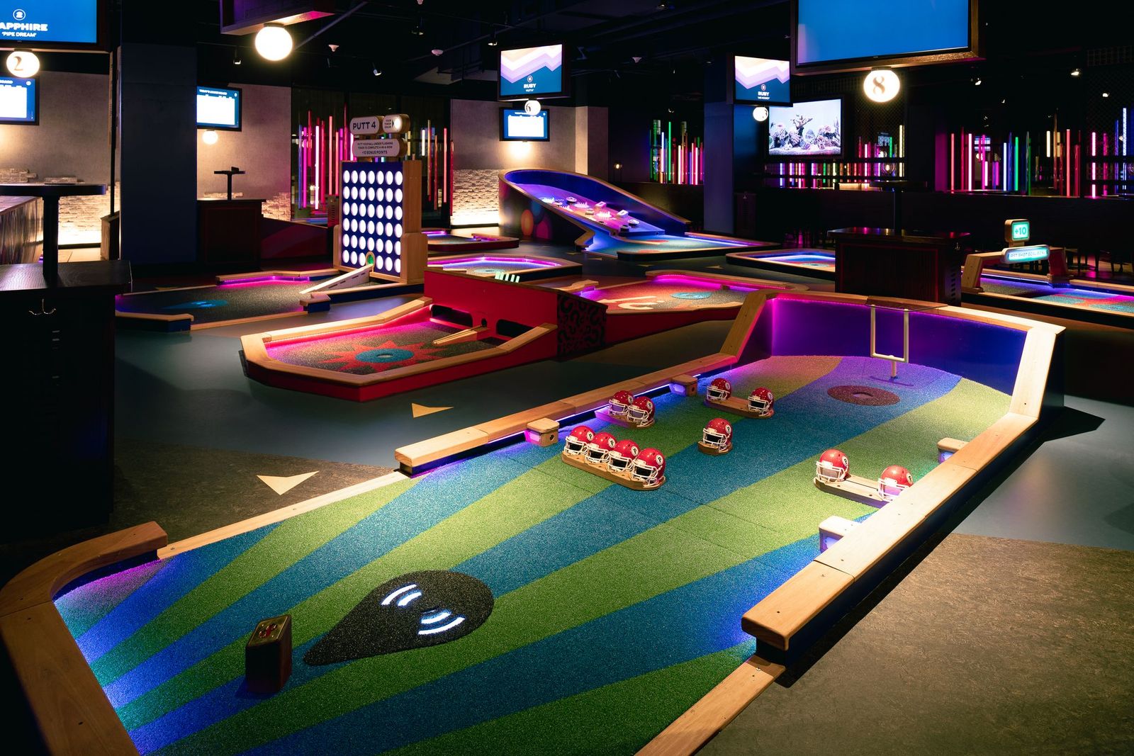 Things to Do in Atlanta PuttShack Miniature Golf of the Future