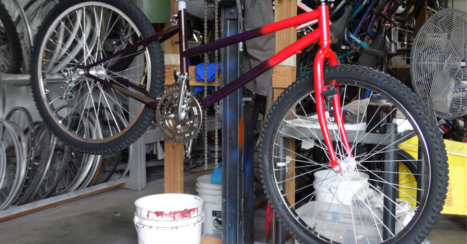 Aberdeen Lions Club giving bikes to children