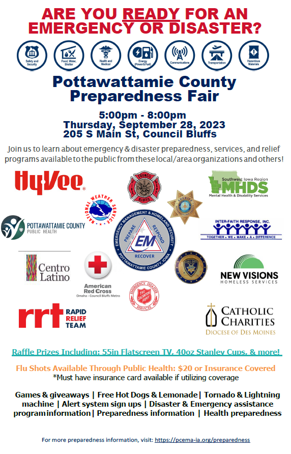 Pott. County’s Annual Preparedness Fair set for Sept. 28th « KJAN