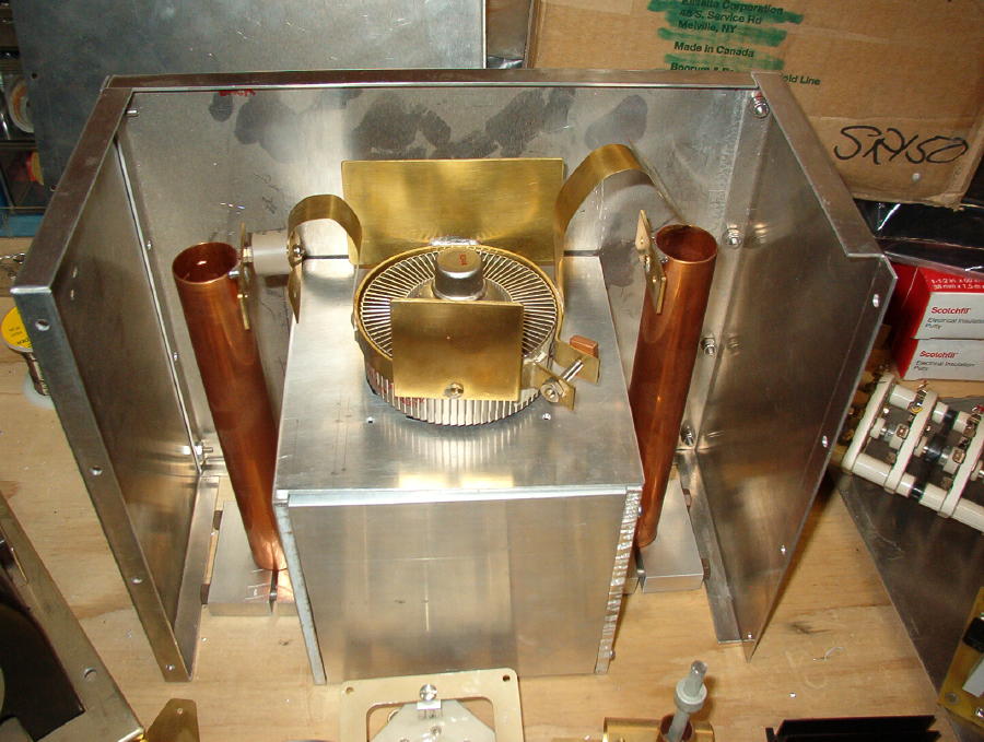 KL7UW 8877 Amplifier page