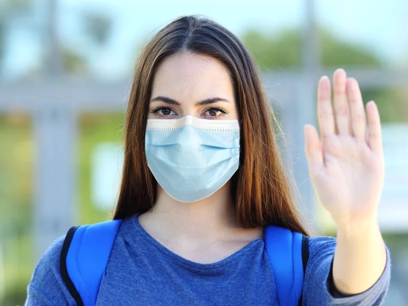 How do surgical masks stop viruses? Klap