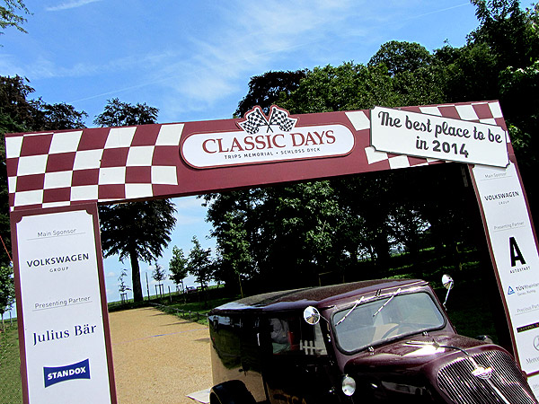 Classic Days Schloss Dyck 2014 Die atemberaubensten Automobile, die