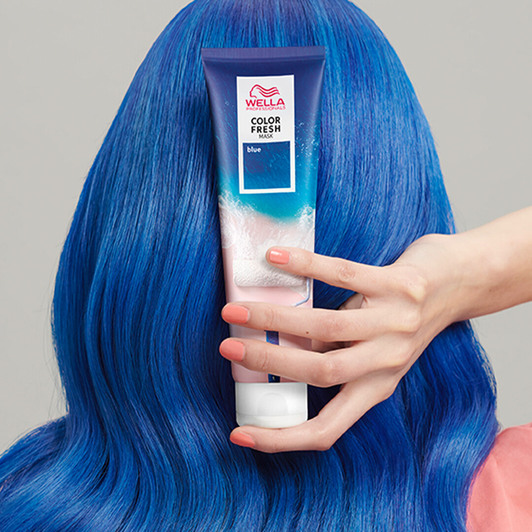 Wella Color Fresh Mask Blue www.klasskuts.co.uk