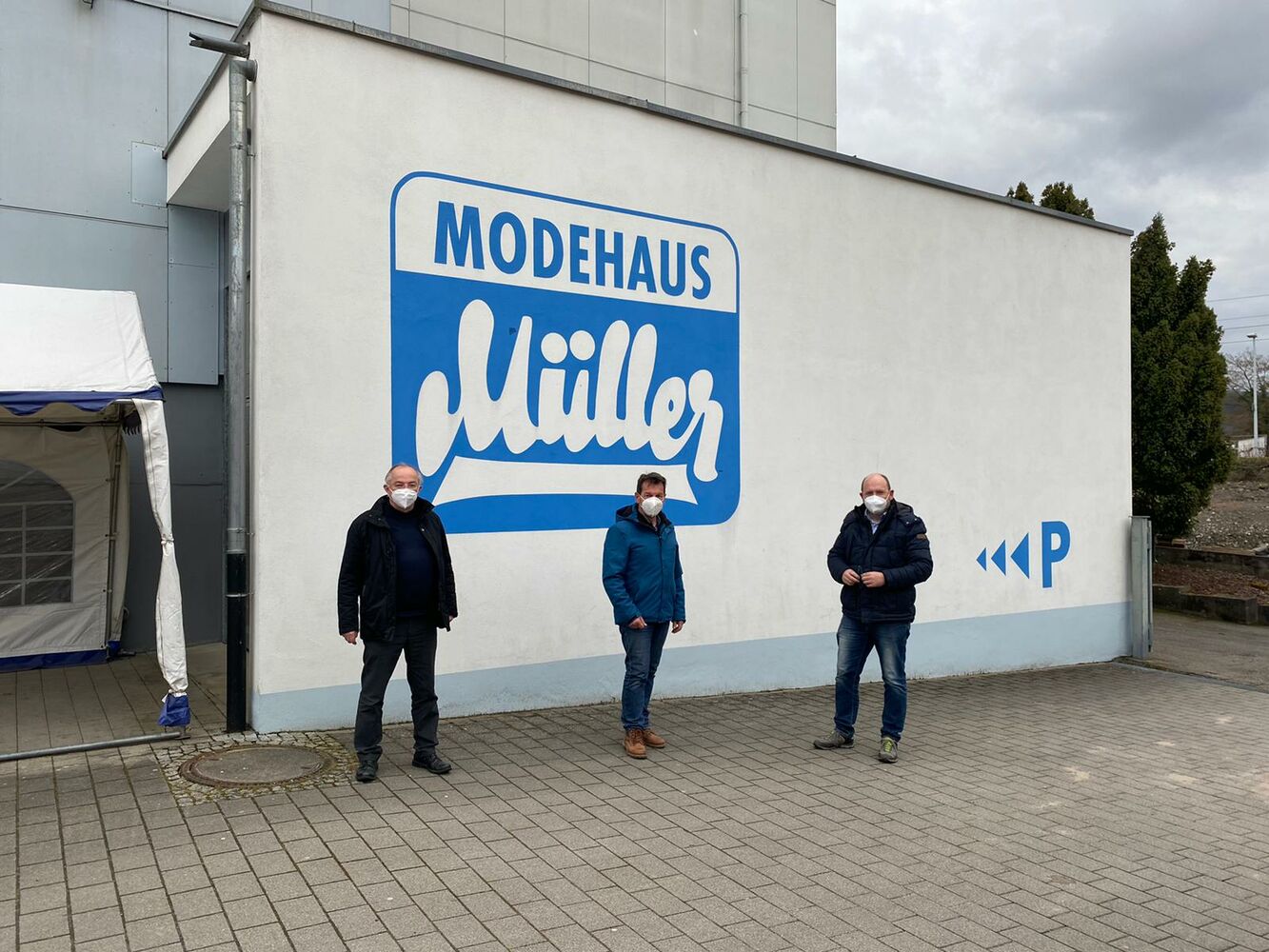 Zu Besuch bei Kleider Müller in Gundelsheim Klaus Ranger