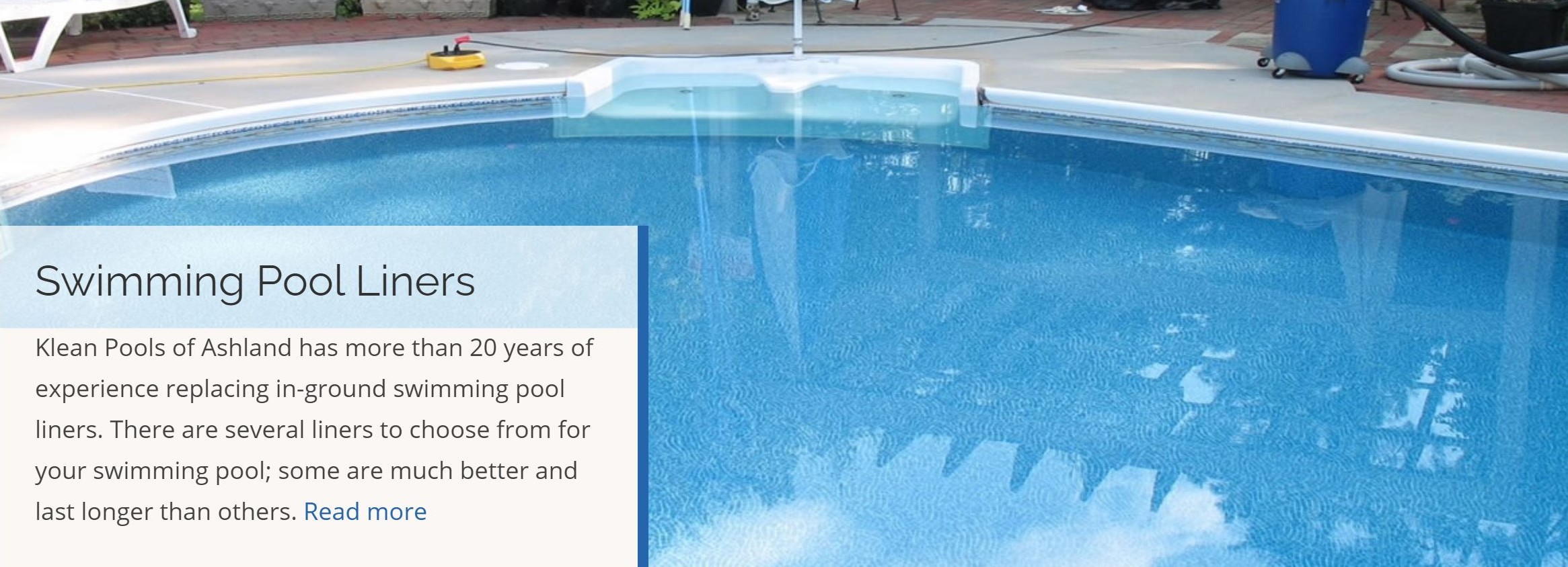 Klean Pools Inc. Pool Services in RVA Metro Richmond, Virginia
