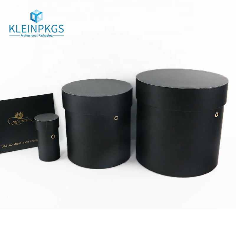 Cardboard Luxury Round Gift Box kleinpkgs