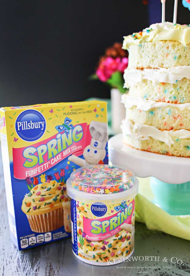 pillsbury funfetti cake recipe