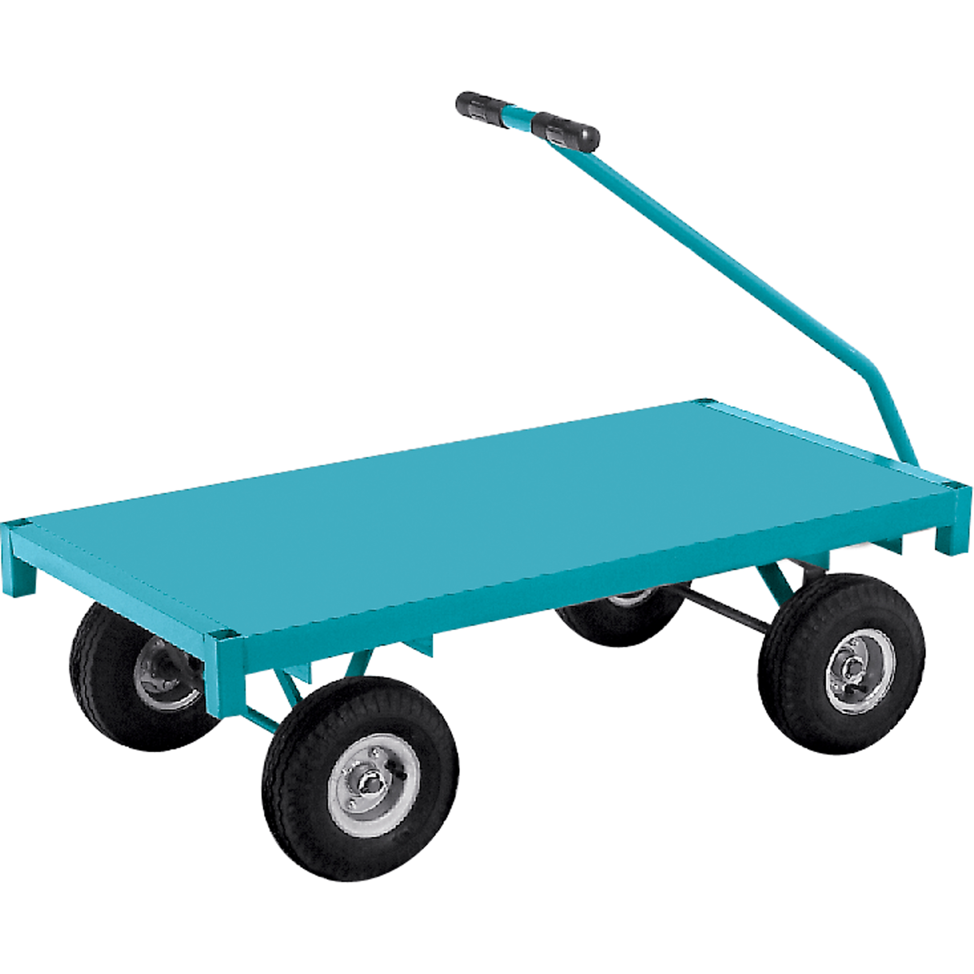 Kleton Platform Trucks Ergonomic Platform Wagon Trucks, 24" W x 48" L