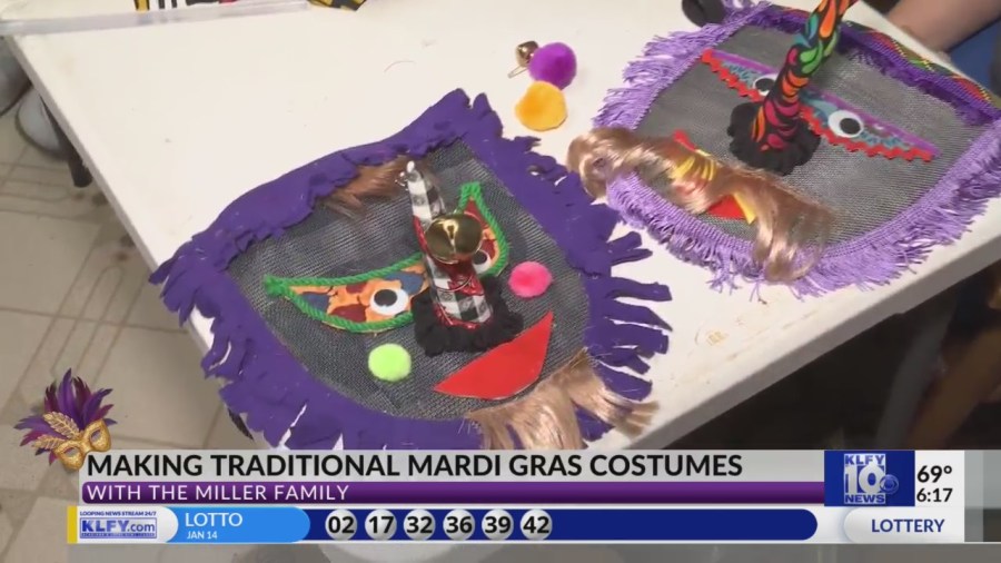 Iota family keeping traditional Mardi Gras costumes alive
