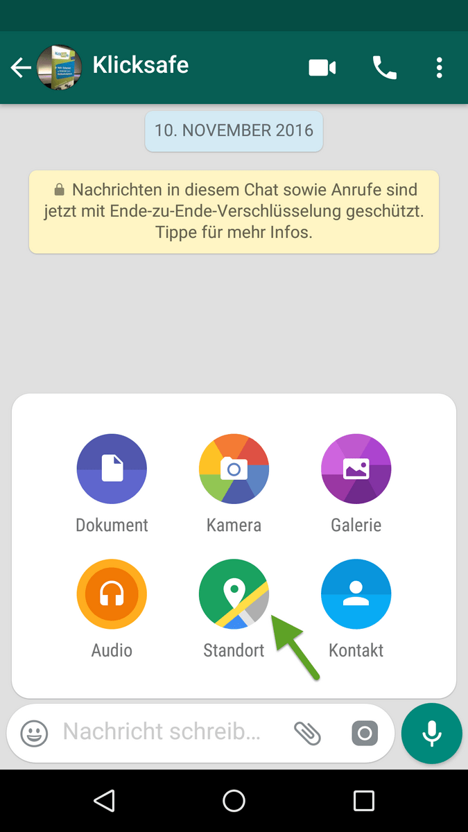 Probleme mit dem WhatsAppMessenger klicksafe.de