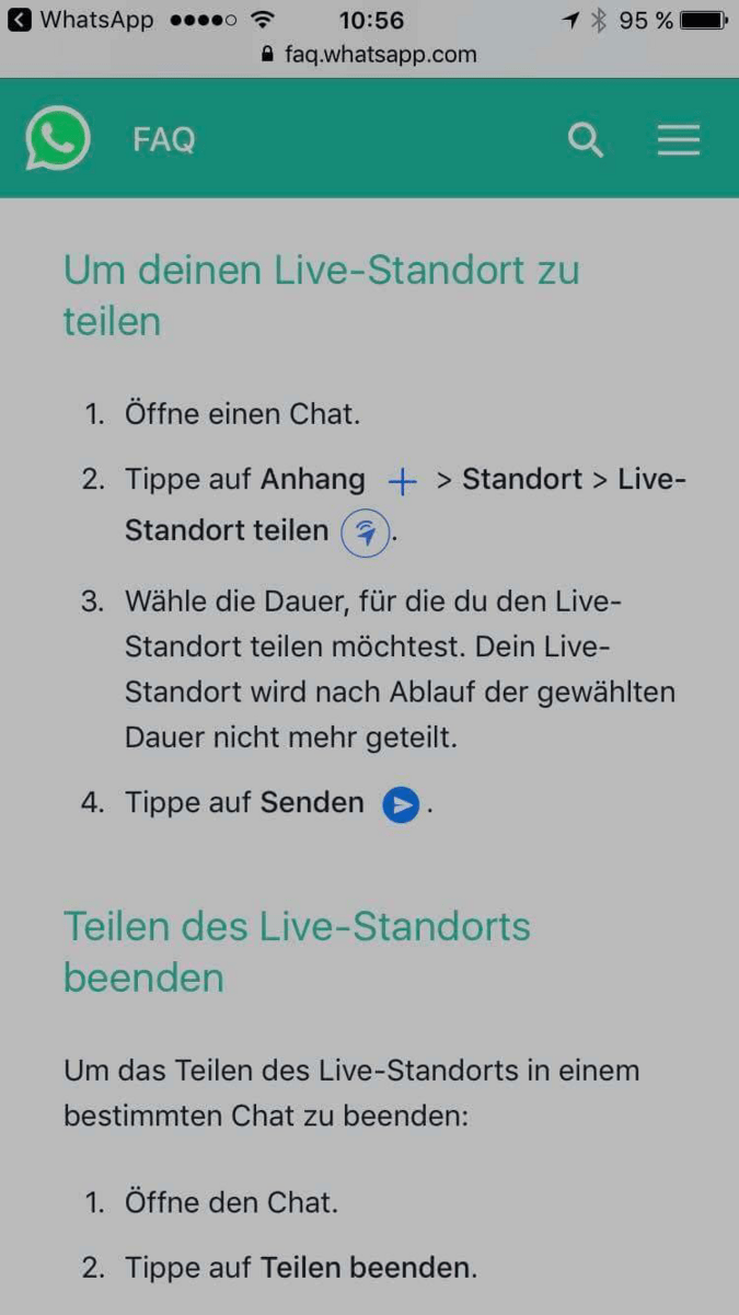 Probleme mit dem WhatsAppMessenger klicksafe.de