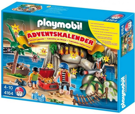 Playmobil Set 4164 advent calendar pirates treasure cave Klickypedia