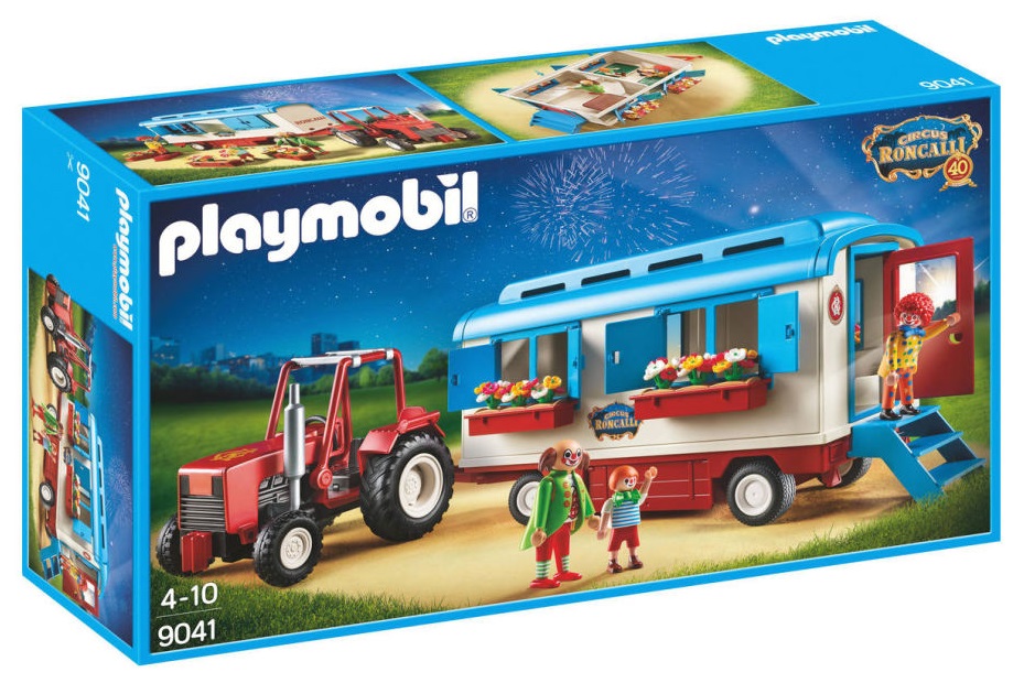 Playmobil Set 9041 Roncalli Tractor and Trailer Klickypedia