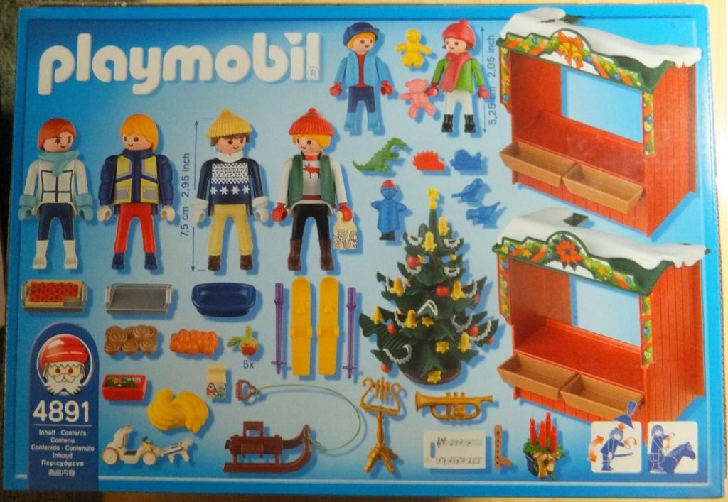 Playmobil Set 4891usa Christmas Market Klickypedia