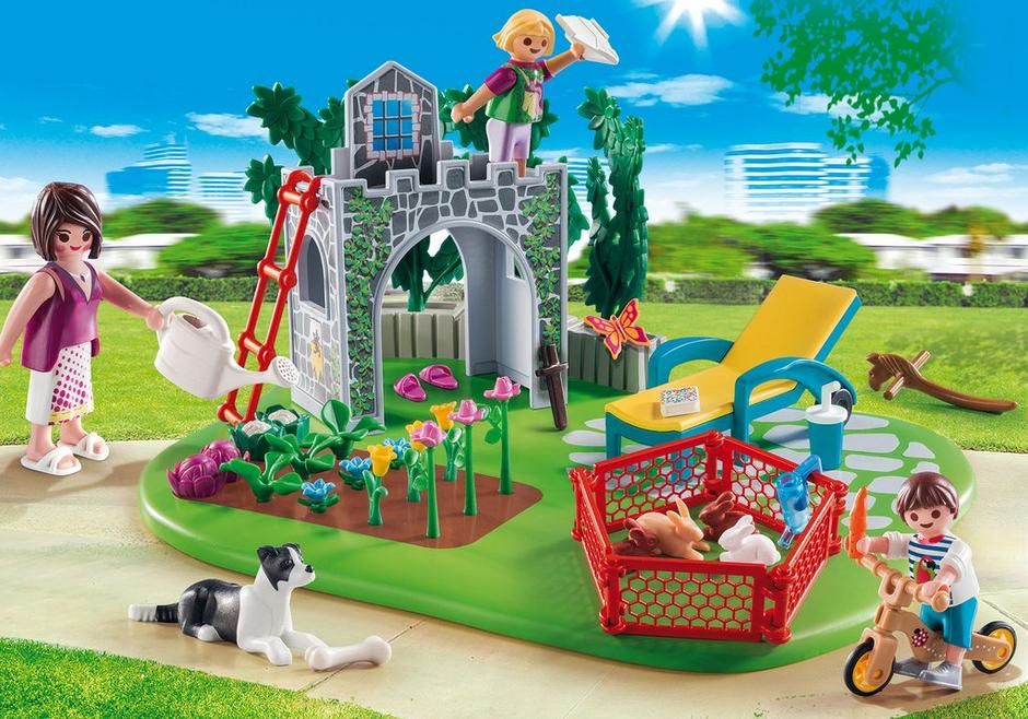 Playmobil Set 70010 SuperSet Family Garden Klickypedia