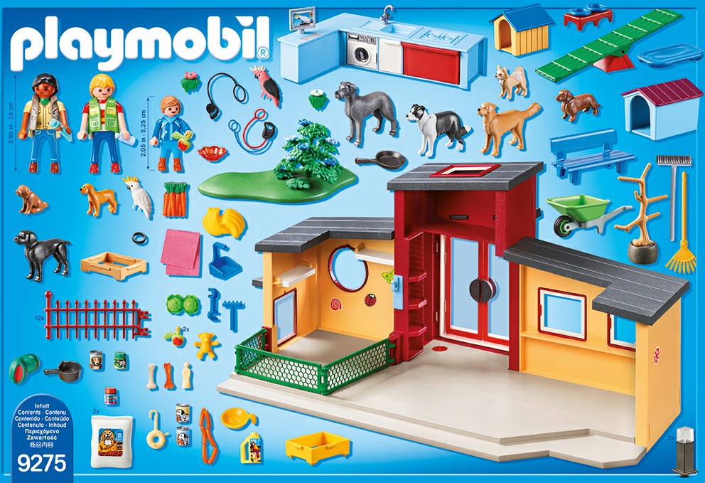 Playmobil Set 9275 Tiny Paws Pet Hotel Klickypedia