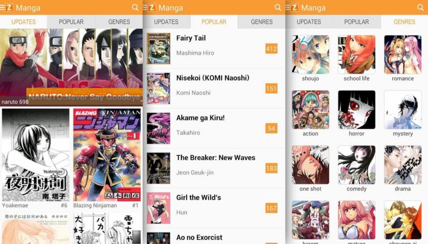 10 Aplikasi Baca Manga Terbaik untuk Android, Bisa juga Baca Offline