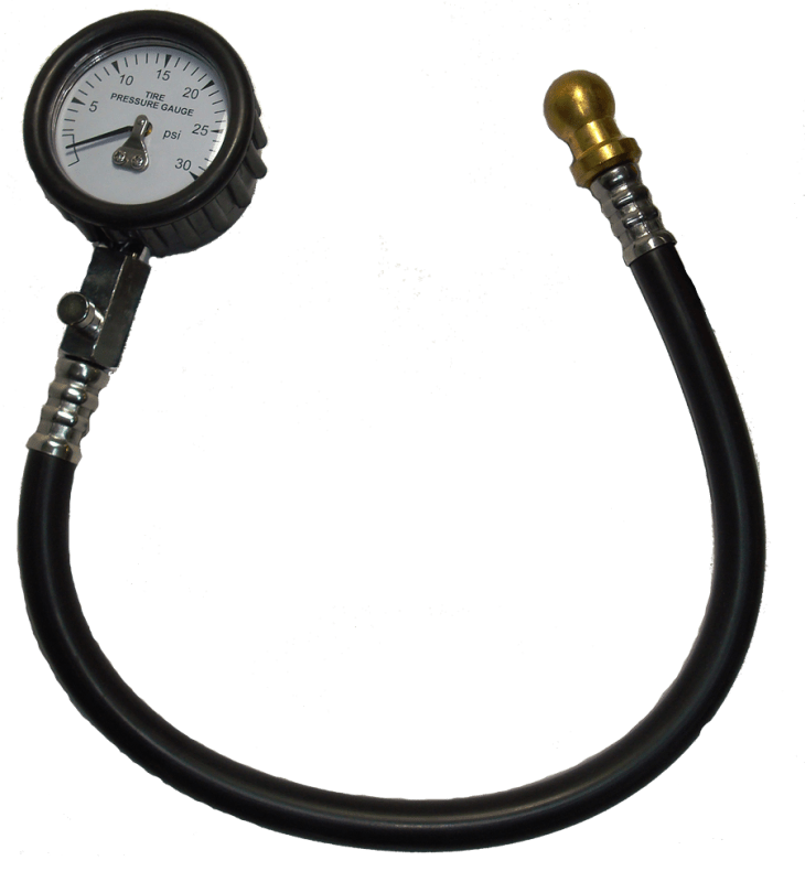 PRC 2" Air Pressure Tire Gauge 015 PSI