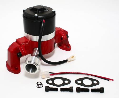 Small Block Chevy 350 400 Electric High Volume Water Pump Powdercoated