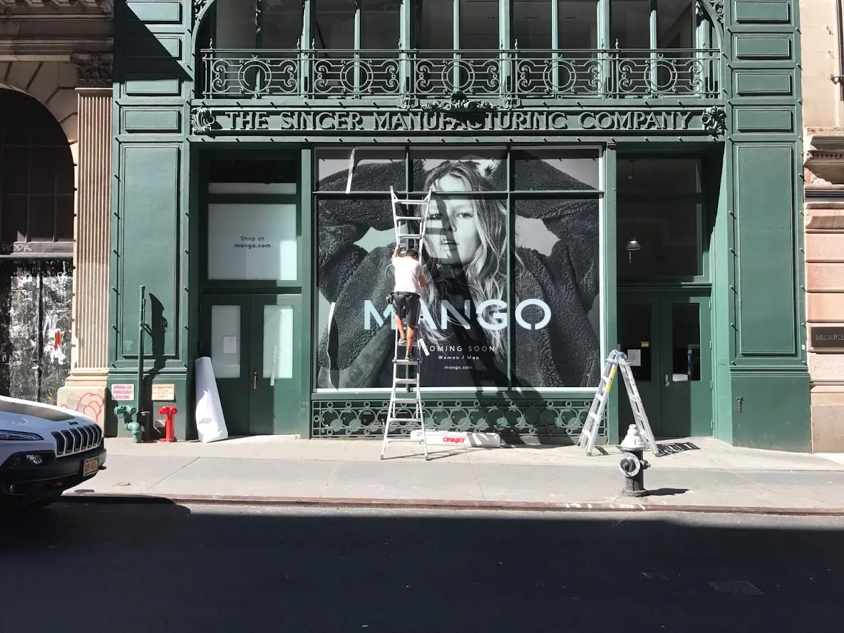 Wall Decal Installation in NYC KNAM Media Graphics & Signage Solutions