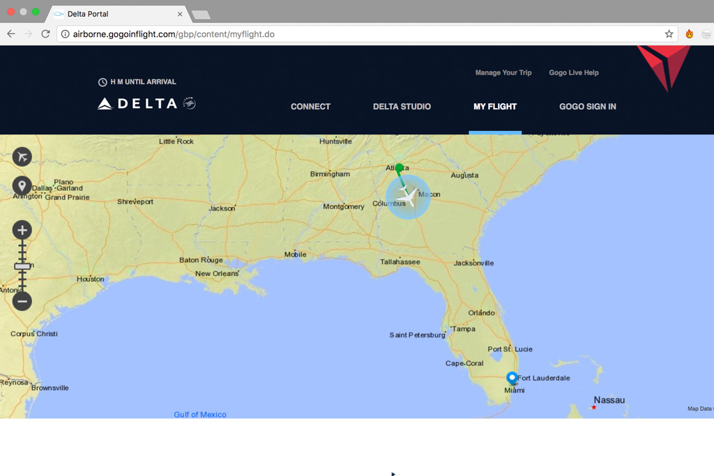 Flight Report Delta Air Lines 757200 from Atlanta to