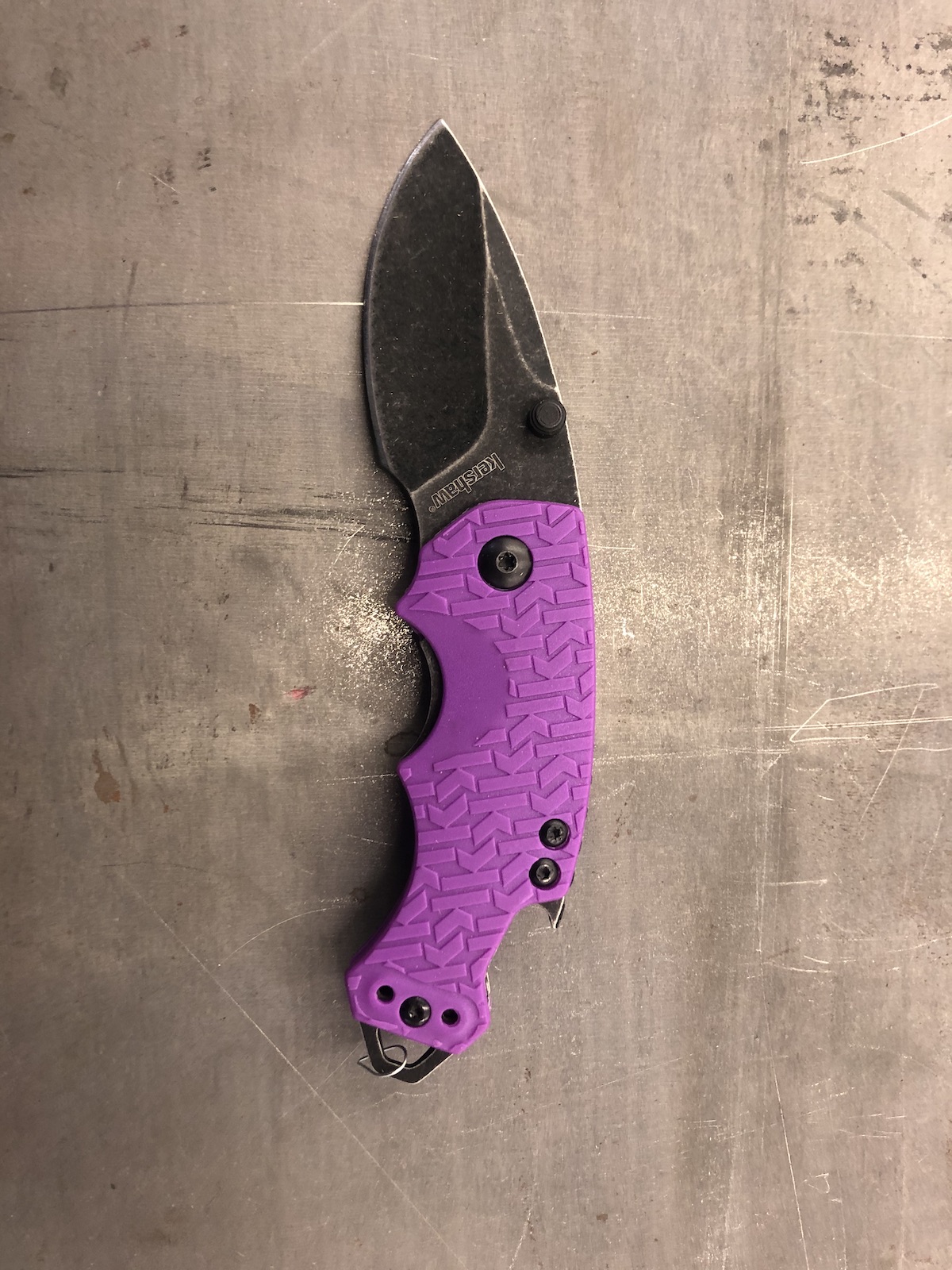 Shuffle Purple Knife Place