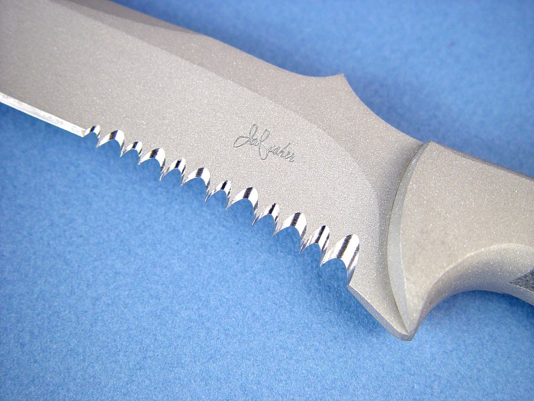 Knife Maker's Mark of Jay Fisher, Maker of Handmade and Custom Knives