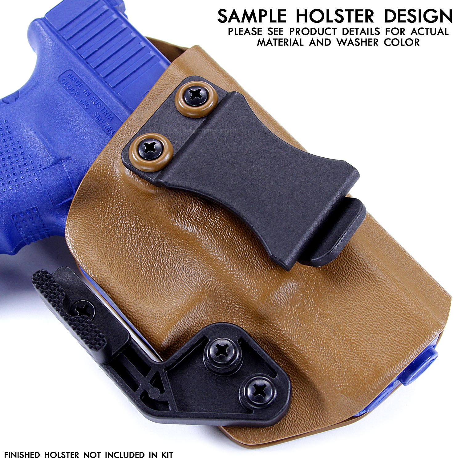 DIY Holster Kit KYDEX® Storm FOMI (1.75in) w/Storm Washers