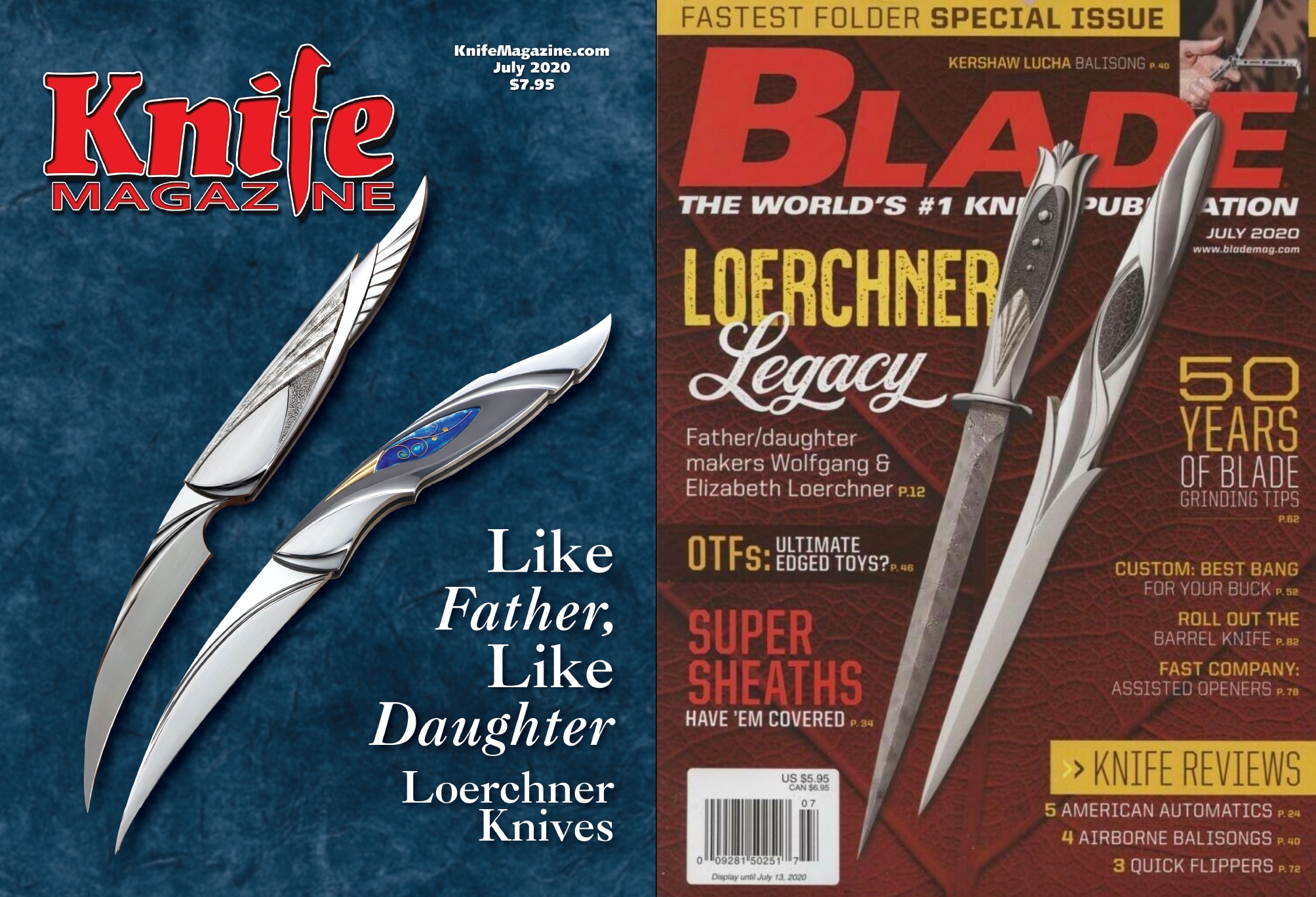 Knife Magazine vs. Blade Compare and Contrast (Get a free issue of
