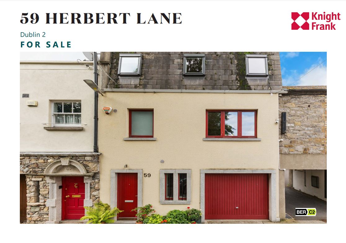 59 Herbert Lane, Dublin 2 house for sale Knight Frank